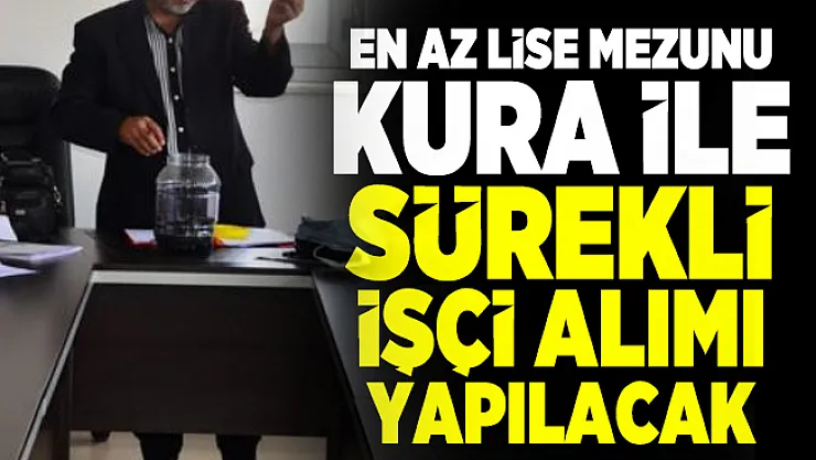Afyonkarahisar Sağlık Bilimleri Üniversitesi en az lise mezunu kura ile sürekli işçi alımı yapacak