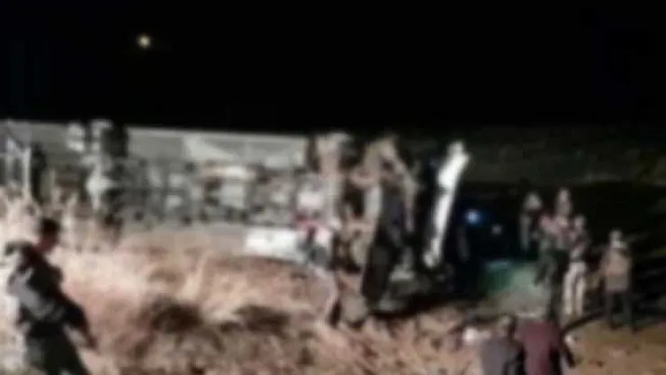 Ağrı'da Yolcu Otobüsü Devrildi! Çok Sayıda Yaralı Var!