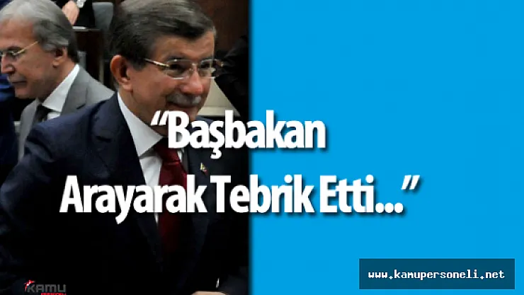 Ahmet Davutoğlu Binali Yıldırım'ı Arayarak Tebrik Etti