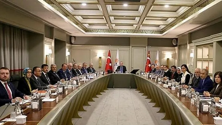 Ak Parti MYK Toplantısı Sona Erdi! 2 Saat 10 Dakika Sürdü