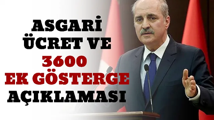 Ak Partili İsimden Asgari Ücret Ve 3600 Ek Gösterge Açıklaması