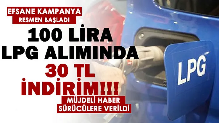 Akaryakıt zamlarından sonra Petrol Ofisi dev kampanya başlattı! 100 TL LPG alımında 30 TL indirim yapılacak