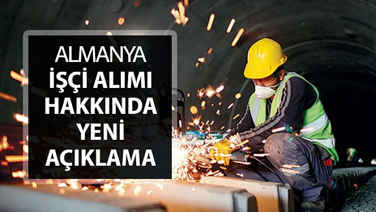 Almanya 3 Bin Euro Maaşla Personel Alımı Hakkında Yeni Açıklama Geldi