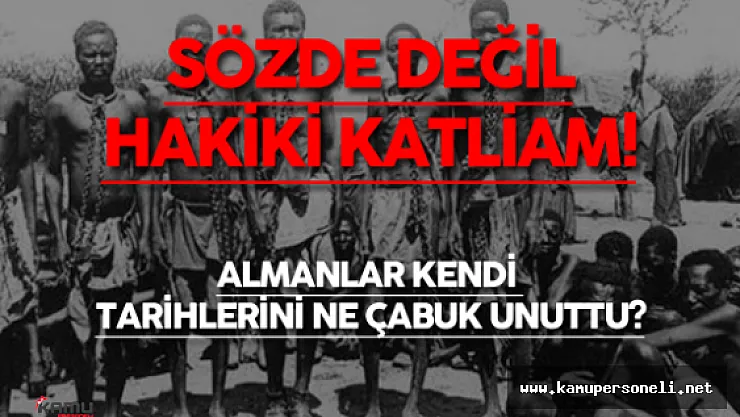 Almanya'nın Namibya Katliamlarının &quotSoykırım" olarak Tanınması İçin Yasa Teklifi