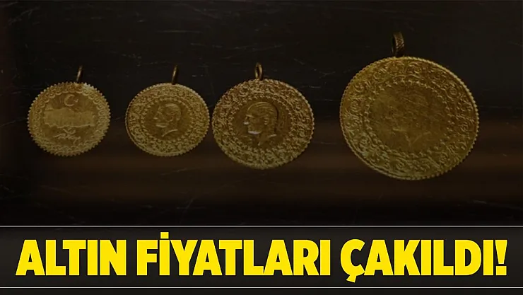 Altın fiyatları kısa süre için 20 TL değer kaybetti! Altın fiyatları ne kadar oldu?