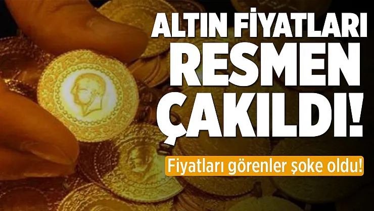 Altın fiyatları resmen çakıldı!