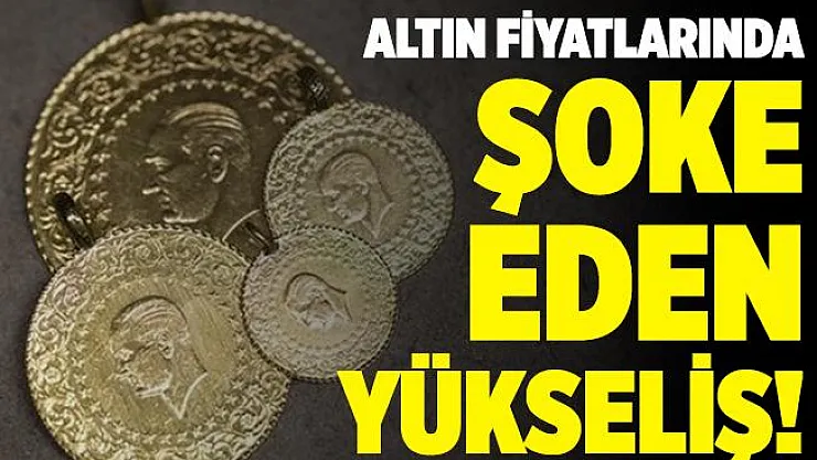 Altın yükselişine hız kesmeden devam ediyor! 1 Kasım altın fiyatları şoke etti!