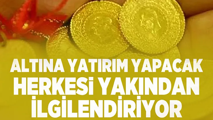 Altına yatırım yapacaklar dikkat! Flaş uyarı yapıldı!