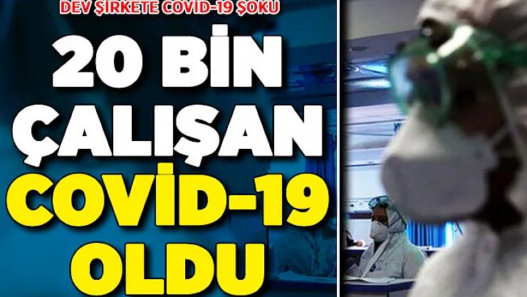 Amazon'da 20 Bin Çalışan Corona Virüsüne Yakalandı