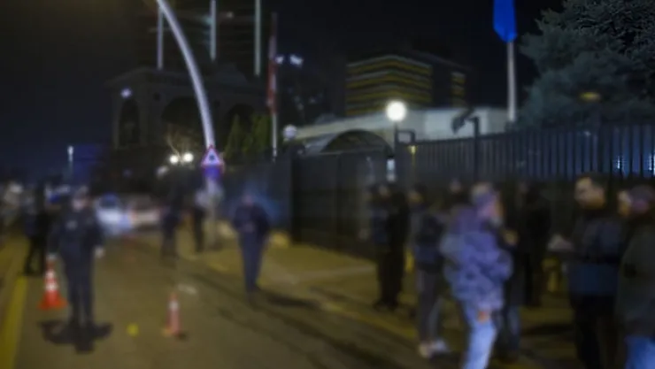 Ankara Avusturya Büyükelçiliği Önünde Silah Sesleri! Polisler Sevk Edildi