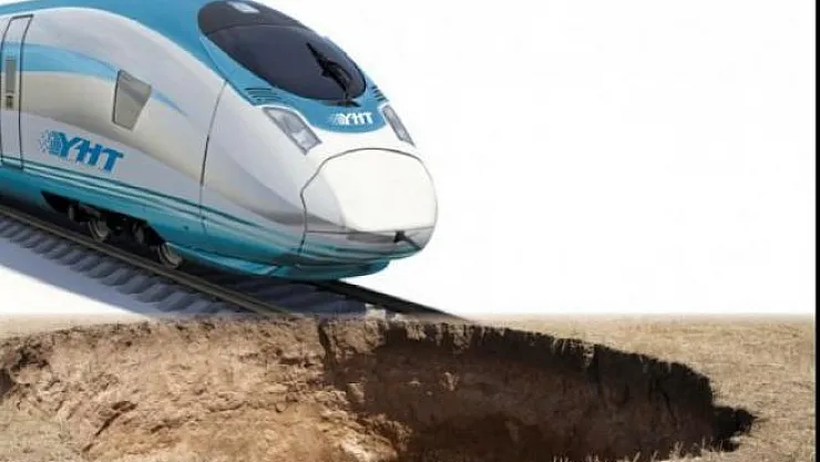 Ankara-İzmir yüksek hızlı tren projesi, yaşamsal önemde ciddi jeolojik riski ile karşı karşıyadır!