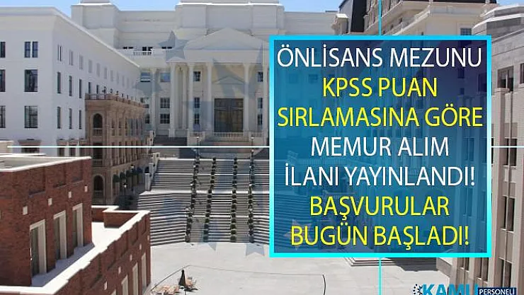 Ankara Müzik ve Güzel Sanatlar Üniversitesi KPSS Şartlı en az önlisans Büro Memuru Alım İlanı Yayınladı!