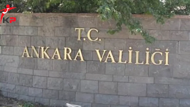 Ankara Valiliği'nin OHAL Başvuru Duyurusu