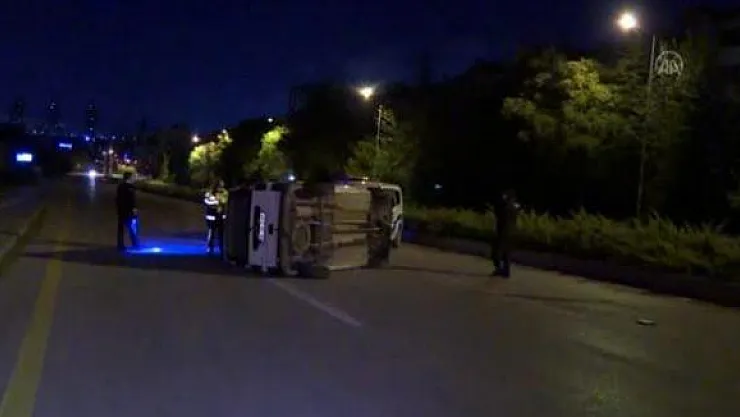 Ankara'da akılalmaz kaza! Biri ağır, yaralılar var