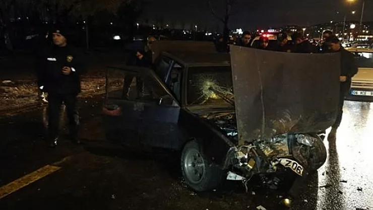 Ankara'da hırsız kovalamacasında 1 polis yaralandı