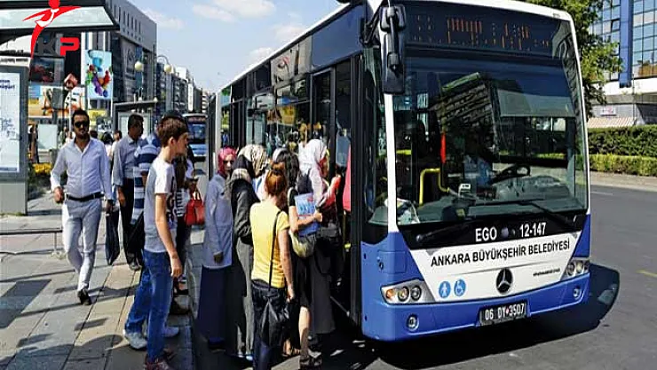 Ankara'da Toplu Taşıma Ücretlerine İndirim Yapıldı