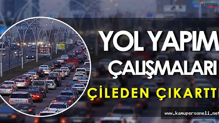 Ankara'daki Yol Yapım Çalışmaları Vatandaşları Çileden Çıkarttı!
