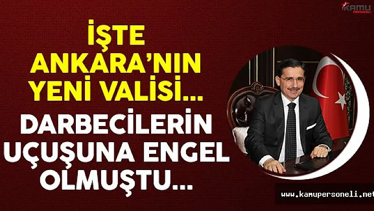 Ankara'nın Yeni Valisi Ercan Topaca Kimdir ?