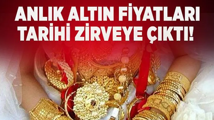 Anlık altın fiyatları tarihi zirveye çıktı! 29 Temmuz çeyrek altın fiyatı! Altın fiyatı 2020 bugün