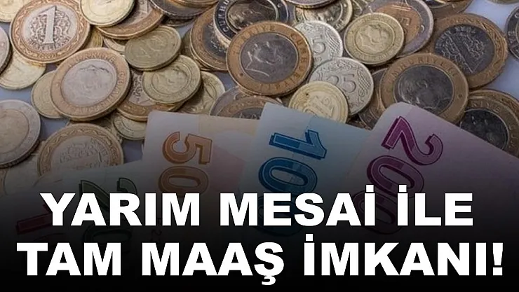 Anneler yarım mesai ile tam maaş alabilecek!