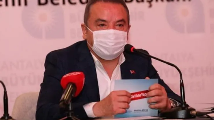 Antalya Büyükşehir Belediye Başkanı Muhittin Böcek corona virüse yakalandı