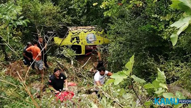 Antalya'nın Alanya İlçesinde Safari Cipi Devrildi! 1 Kişi Öldü, 11 Kişi Yaralandı
