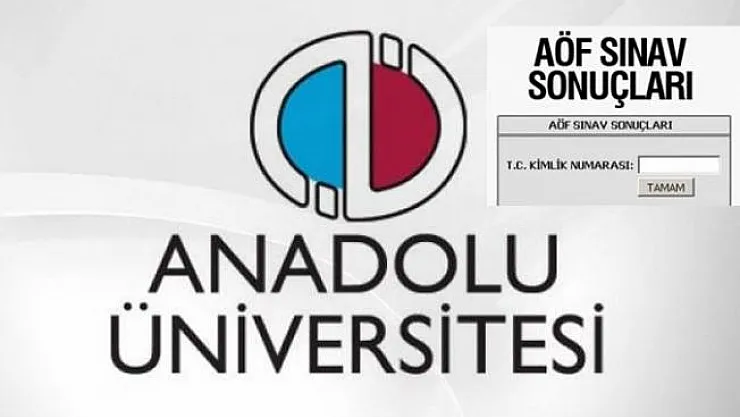 AÖF Sınav Sonuçları açıklandı - Anadolu Üniversitesi AÖF Güz Dönemi Sınav Sonuçları Açıklandı