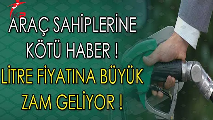 Araç Sahiplerine Bir Kötü Haber Daha ! Büyük Zam Geliyor