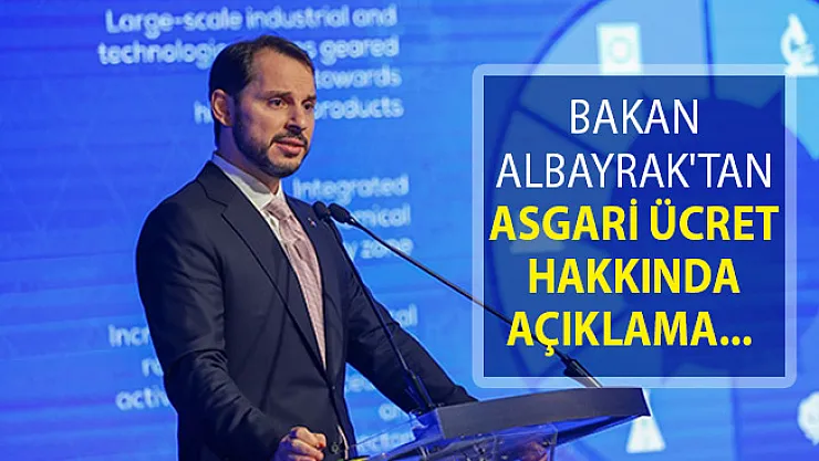Asgari Ücret Hakkında Bakan Albayrak'tan Açıklama Geldi!- asgari ücrette son durum