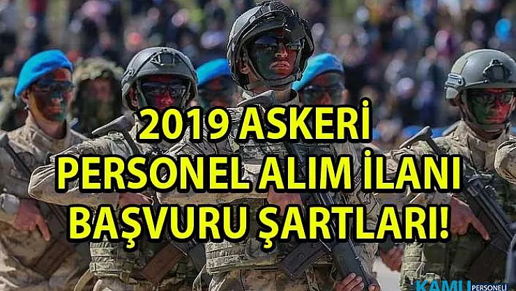 Askeri Personel alım ilanı başvuru şartları nelerdir? Uzman Erbaş Alımı ne zaman yapılacak?
