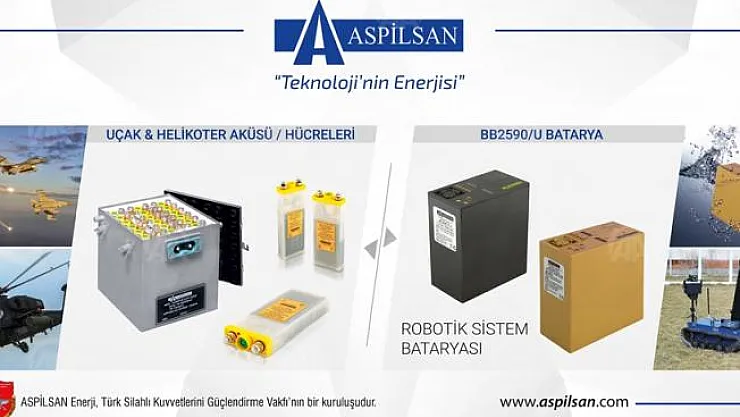 ASPİLSAN tarafından ilk milli ve yerli Lityum İyon Silindirik Pil üretilecek