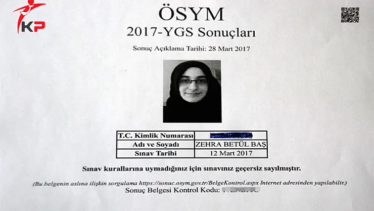 Astım İlacı İle YGS'ye Giren Adaya ÖSYM'den Cevap