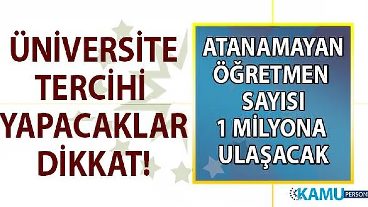 Atama bekleyen Öğretmen sayısı 2023'e kadar 1 milyona ulaşması bekleniyor! Eğitim-Sen'den flaş açıklamalar