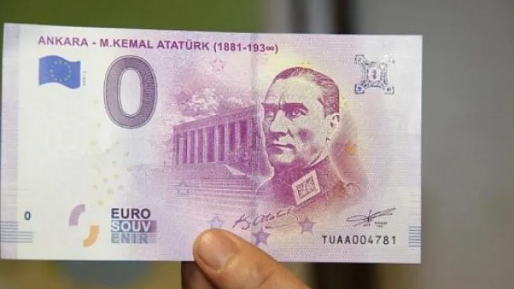 Avrupa Merkez Bankası'nda Atatürk Resimli Euro Basııldı