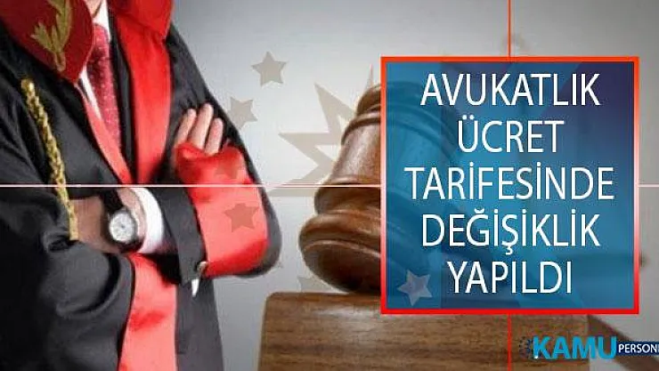 Avukatlık Ücret Tarifesinde Değişiklik Yapıldı! 2019 Avukatlık Ücretleri Ne Kadar?