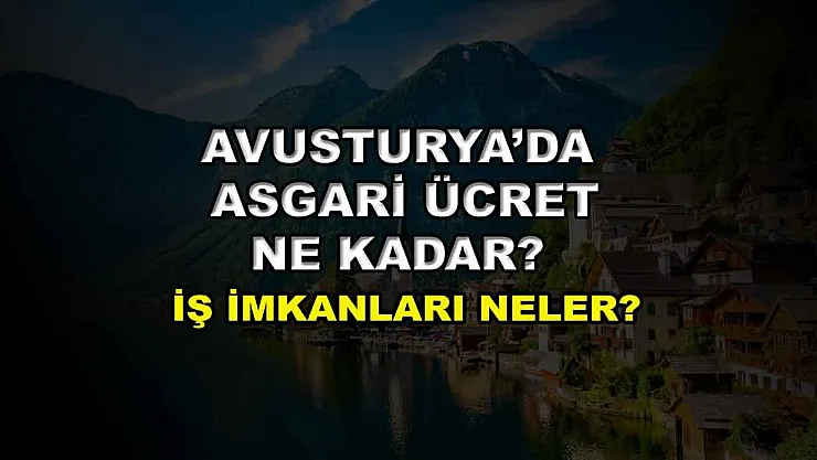 Avusturya'da Asgari Ücret Ne Kadar? İş İmkanları Neler?