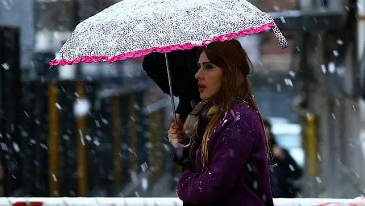 Baharı Beklerken Kar Sürprizi ! Meteoroloji Tarih Vererek Uyardı