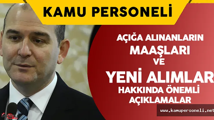 Bakan Açıkladı ! Kamu Personeli Alım Stratejisi Değişecek