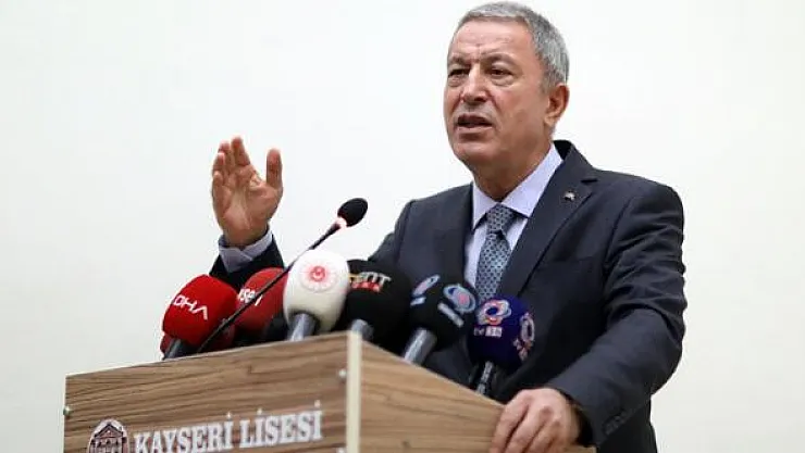 Bakan  Akar'dan Zehir Zemberek Açıklama: TSK envanterinde kimyasal silah yok!