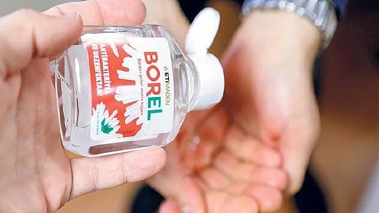 Bakan Dönmez Açıkladı! İlk Yerli Ve Milli El Dezenfektanı Borel Yarın Raflarda