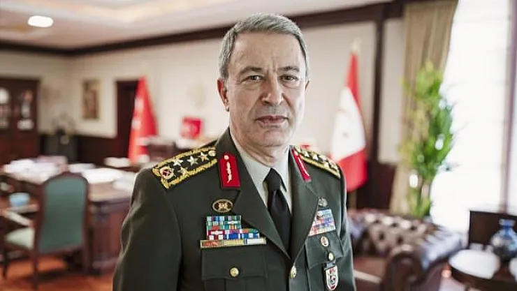 Bakan Hulusi Akar ve TSK'nın Komuta Kademesi Suriye Sınırında