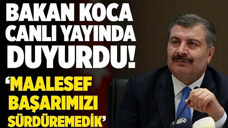 Bakan Koca canlı yayında açıkladı! İstanbul için yeni tedbirler! Mesai saatleri, AVM, toplu ulaşım, kutlama ve törenler..
