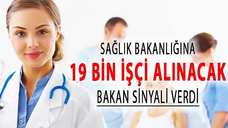 Bakan Koca Sinyali Verdi ! Sağlık Bakanlığı 19 Bin Personel Alımı Bekleniyor