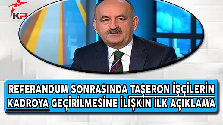 Bakan Müezzinoğlu'ndan Taşeron İşçilere Kadro Açıklaması