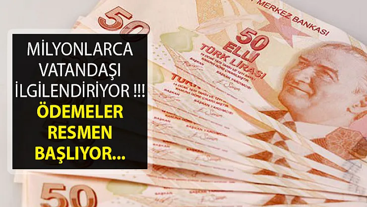 Bakan Pakdemirli Açıkladı- Ödemeler Resmen Başlıyor
