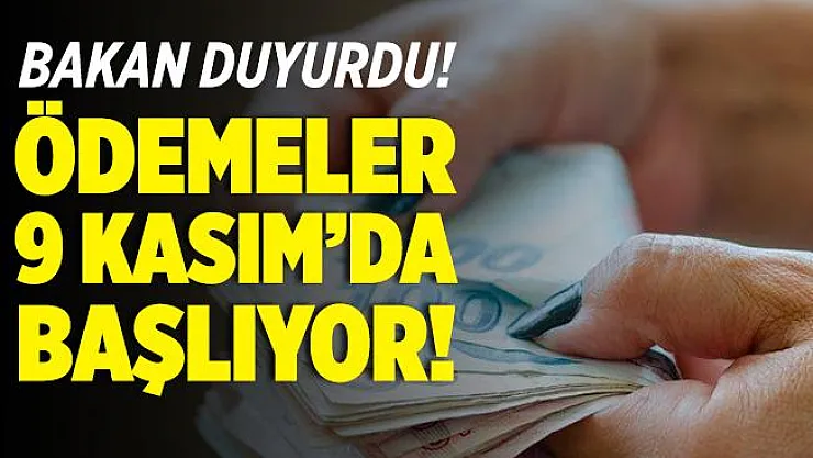 Bakan Selçuk duyurdu! Ekim nakdi üret desteği ödemeleri 9 Kasım'da başlıyor!