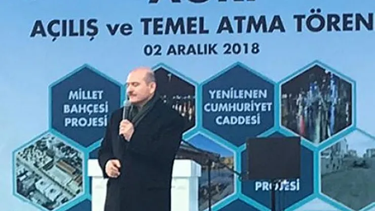 Bakan Soylu: Huzuru bir kenara koyup onların istediği noktaya dönmeyelim