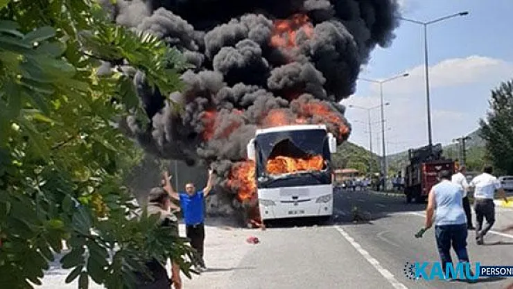Balıkesir'de 5 Kişinin Hayatını Kaybettiği Otobüs Yangını Faciasında 2 Otobüs Şoförü Tutuklandı!