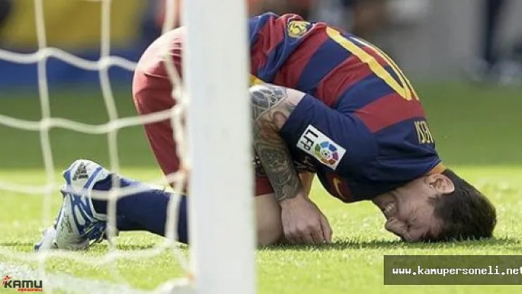 Barcelona'nın yıldız futbolcusu Lionel Messi sakatlandı