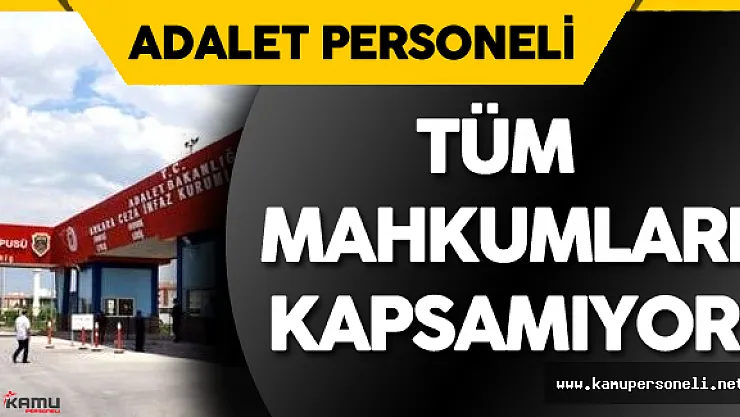 Başbakan Binali Yıldırım: " Bütün Mahkumları Kapsamıyor"